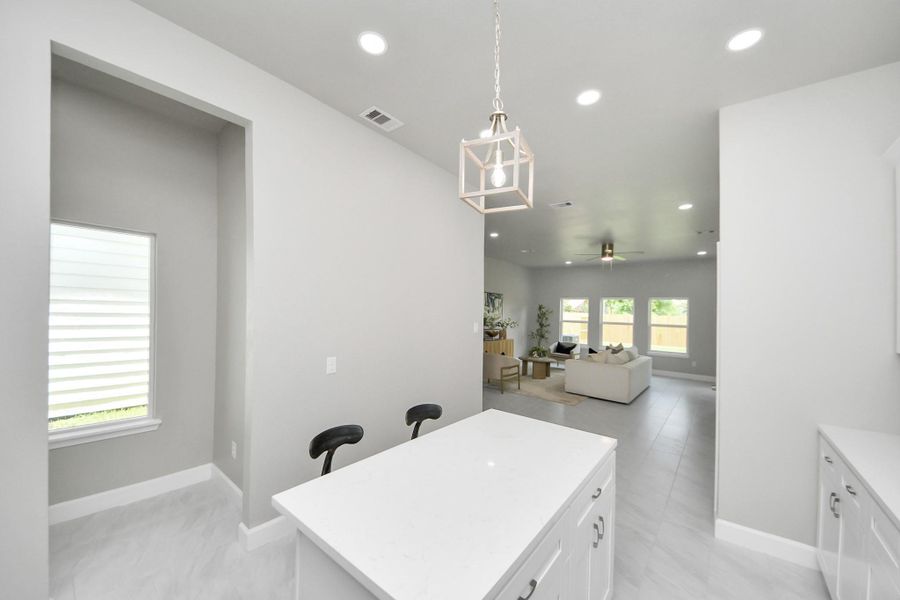 Furnished interior view inside a new home in , Houston (Image 13).