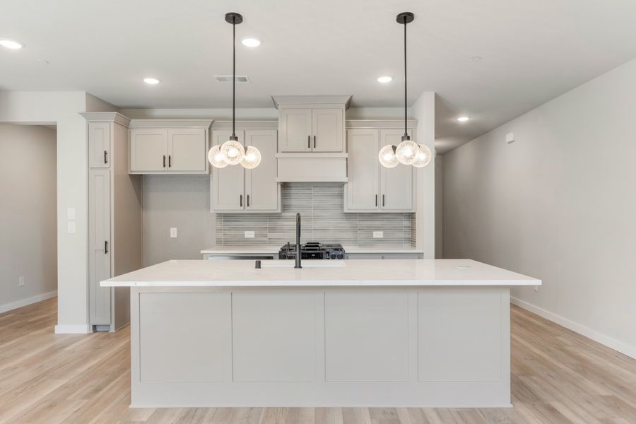 Furnished interior view inside a new home in Woodbridge Townhomes, Wylie (Image 6).