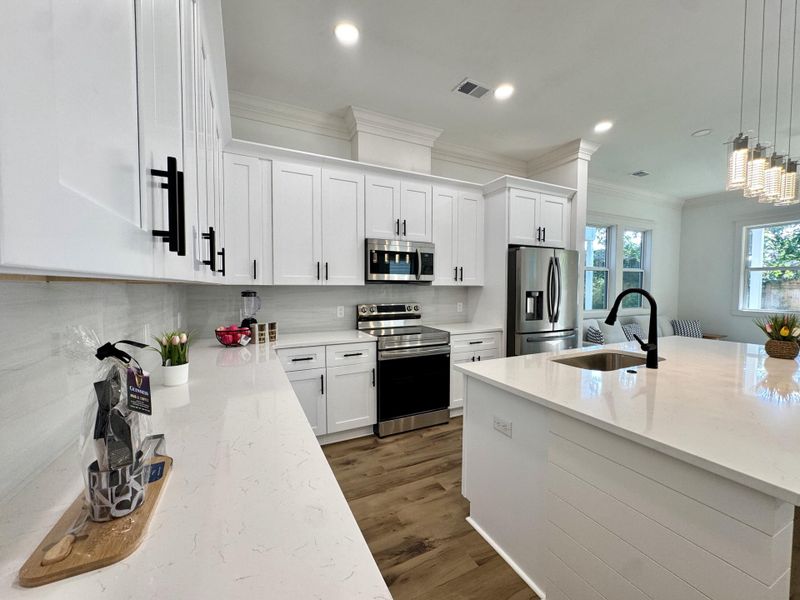 Furnished interior view inside a new home in , North Charleston (Image 16).