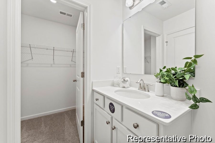 Furnished interior view inside a new home in Buies Creek Townhomes, Lillington (Image 15).