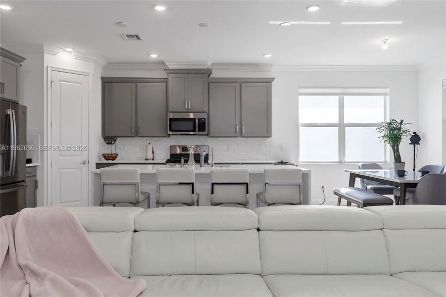 Furnished interior view inside a new home in , Loxahatchee (Image 9).