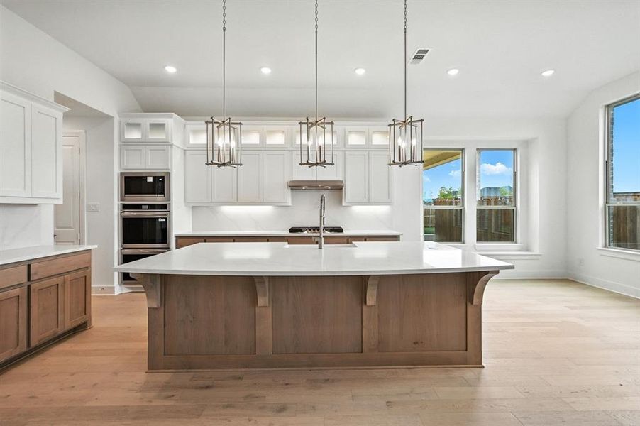 Furnished interior view inside a new home in Wildflower Ranch: Artisan Series - 60ft. lots, Dish (Image 9).