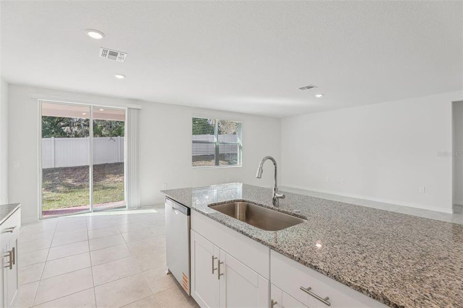 Furnished interior view inside a new home in Deer Run at Crosswinds, Davenport (Image 11).
