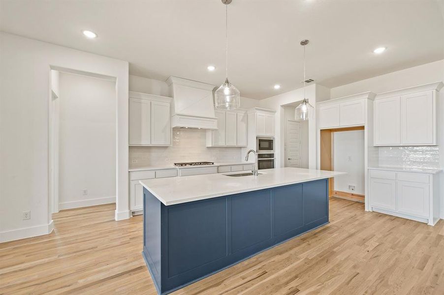 Furnished interior view inside a new home in Settlers Glen, New Fairview (Image 5).