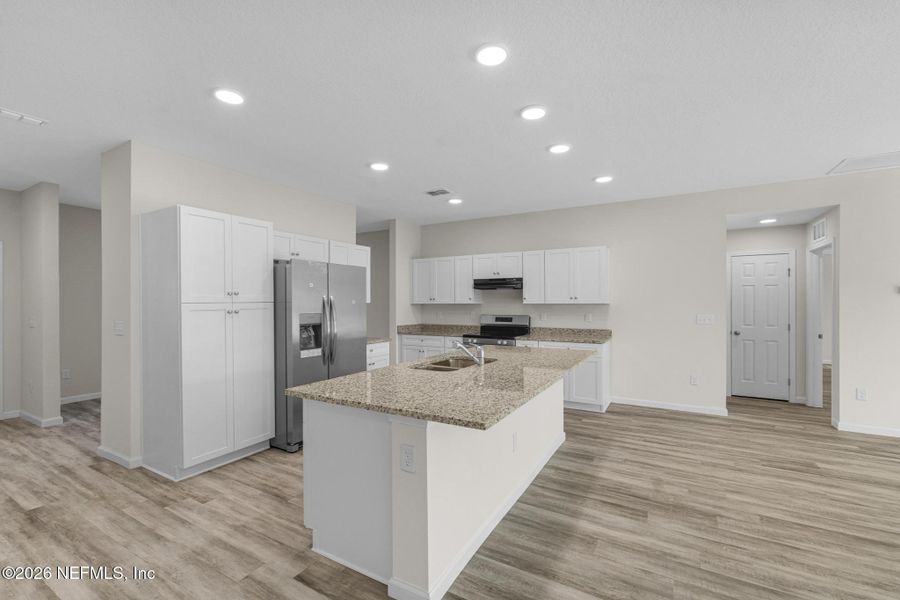 Furnished interior view inside a new home in , Jacksonville (Image 6).