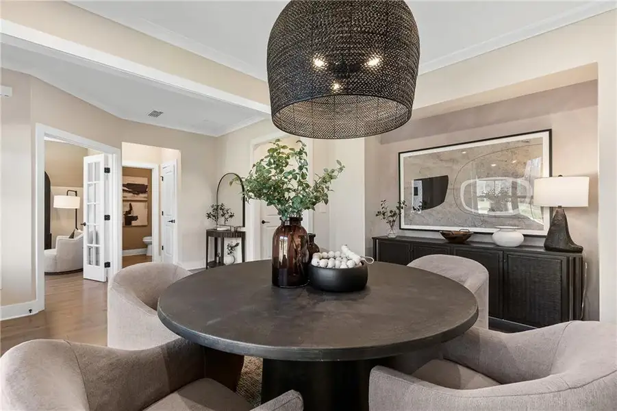 Furnished interior view inside a new home in Ashworth Estates, Powder Springs (Image 4).