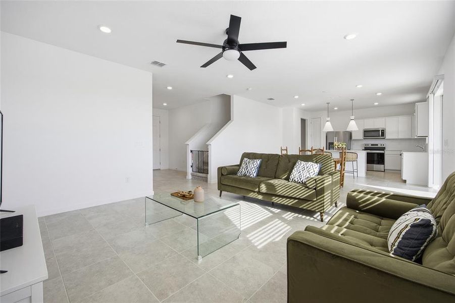 Furnished interior view inside a new home in Marion Ranch, Ocala (Image 9).