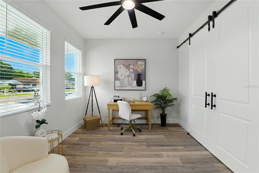 Furnished interior view inside a new home in , Tampa (Image 4). Furnished interior view inside a new home in , Tampa (Image 4).