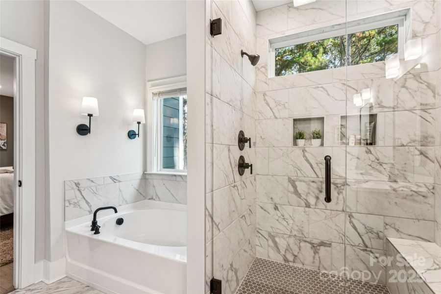 Furnished interior view inside a new home in , Indian Trail (Image 24). Furnished interior view inside a new home in , Indian Trail (Image 24).