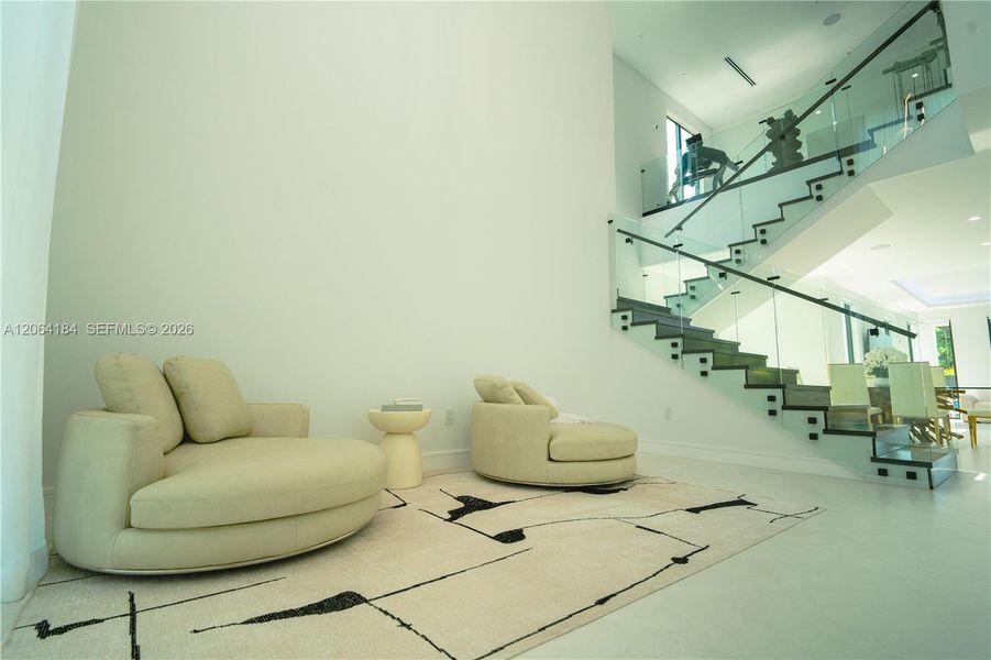 Furnished interior view inside a new home in , Miami (Image 44). Furnished interior view inside a new home in , Miami (Image 44).