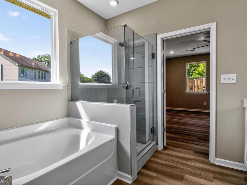 Furnished interior view inside a new home in Ivy Glen, Perry (Image 6).