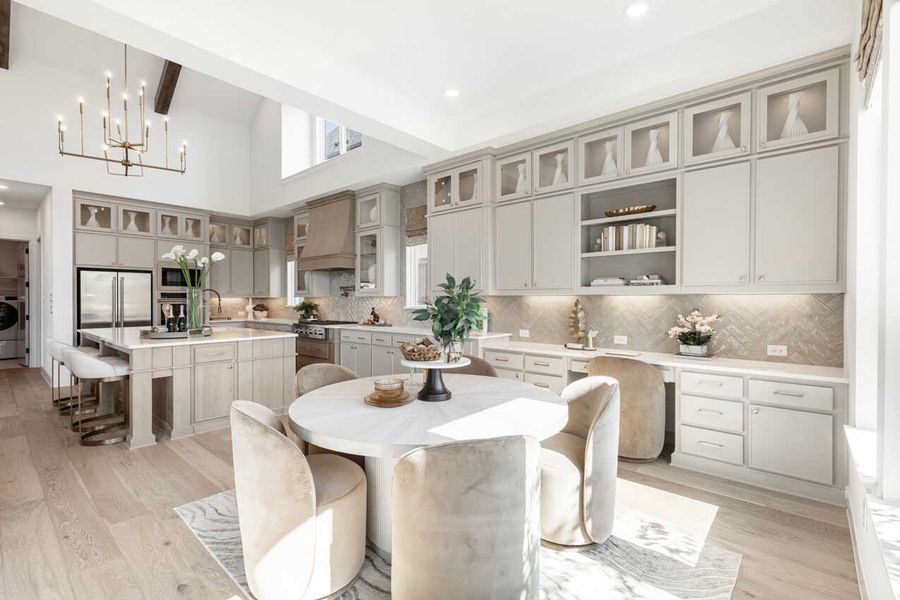 Representative Breakfast Nook - some options shown