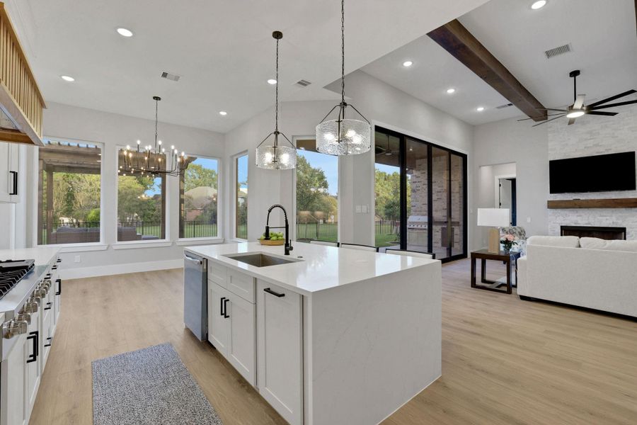 Furnished interior view inside a new home in , Montgomery (Image 12).