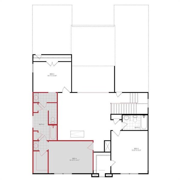 W/S #68624 / BG #3: 2nd Floor