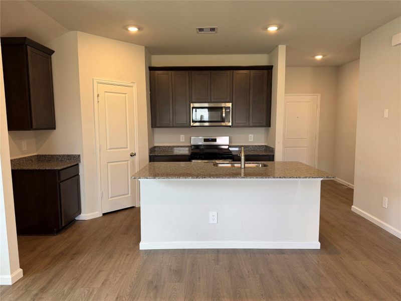 Furnished interior view inside a new home in Liberty Village, Brenham (Image 3).