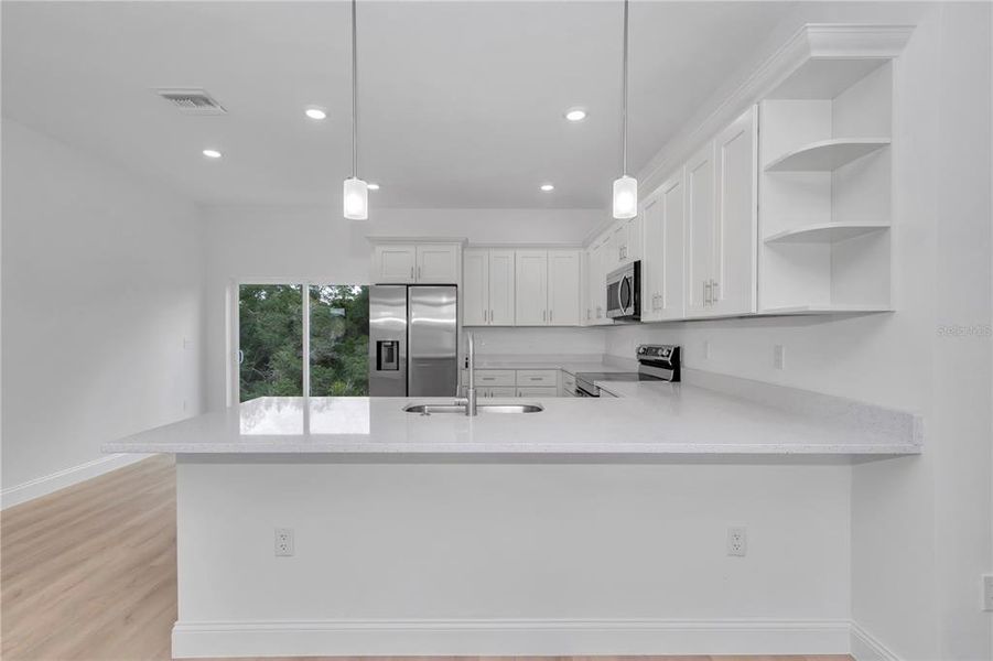 Furnished interior view inside a new home in , Ocala (Image 13).