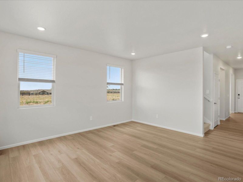 Spacious, unfurnished interior of a new home in Westgate, Greeley (Image 39). Spacious, unfurnished interior of a new home in Westgate, Greeley (Image 39).
