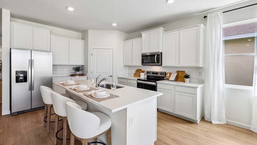 Furnished interior view inside a new home in Mockingbird Reserve at Winding Oaks, Ocala (Image 8).