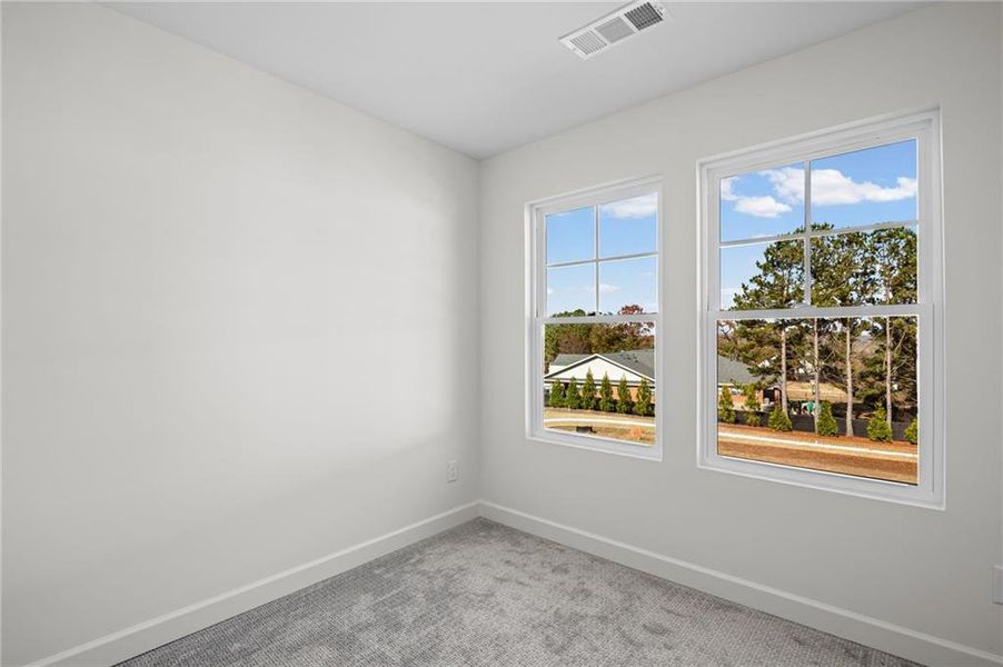 Spacious, unfurnished interior of a new home in The Village at River Green, Canton (Image 35).
