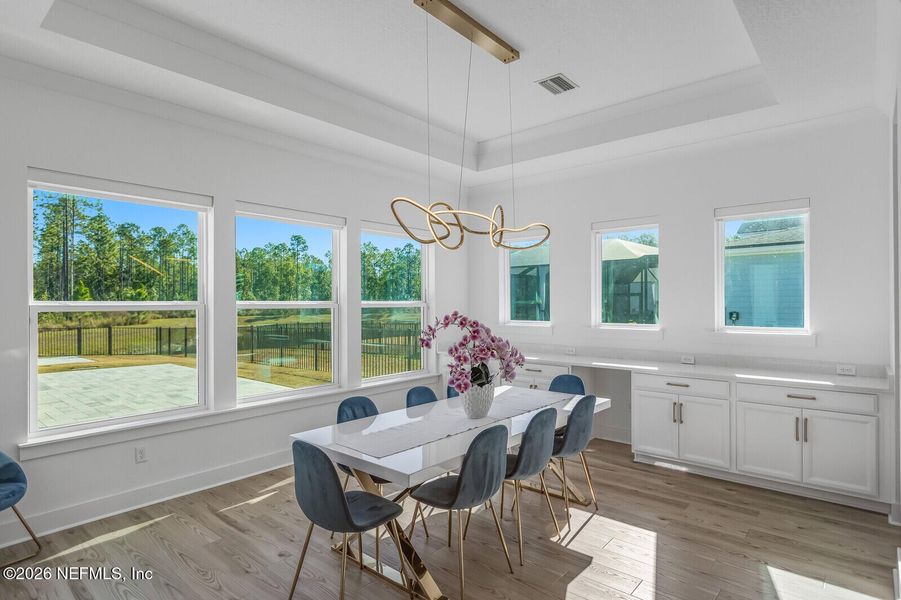 Furnished interior view inside a new home in , Ponte Vedra (Image 51). Furnished interior view inside a new home in , Ponte Vedra (Image 51).