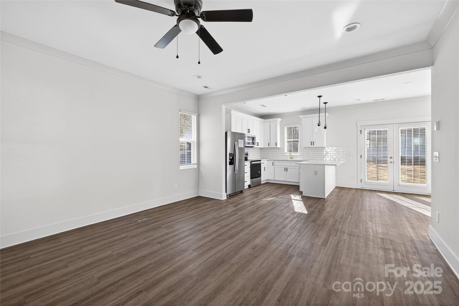 Spacious, unfurnished interior of a new home in , Charlotte (Image 32).