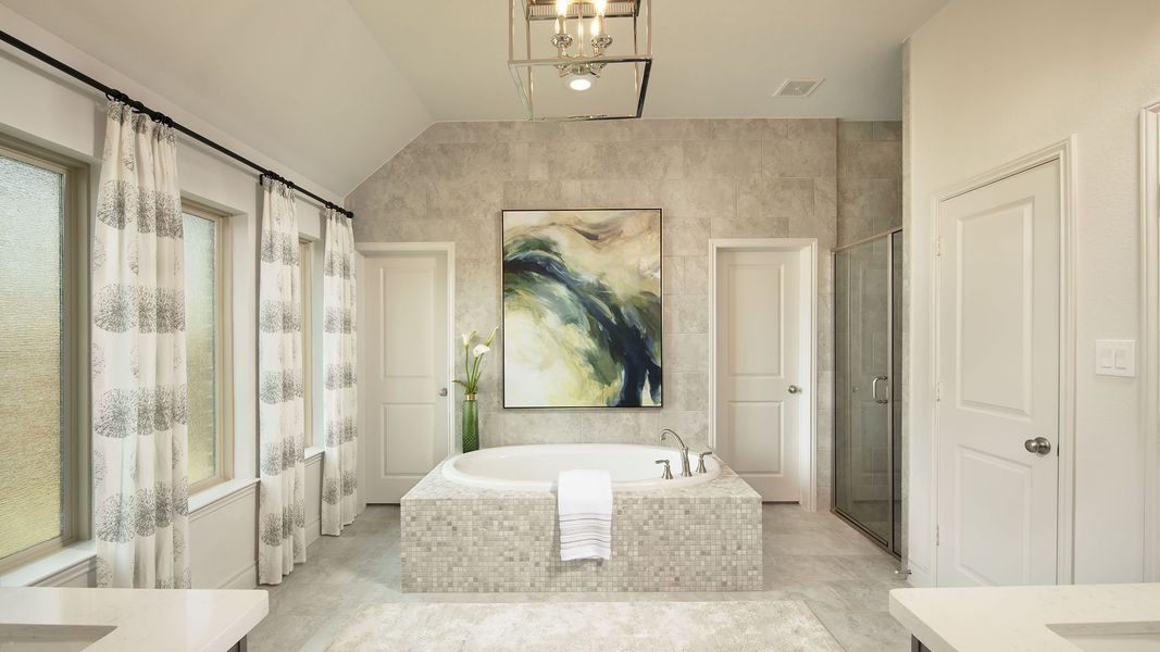 Furnished interior view inside a new home in Candela, Richmond (Image 18).