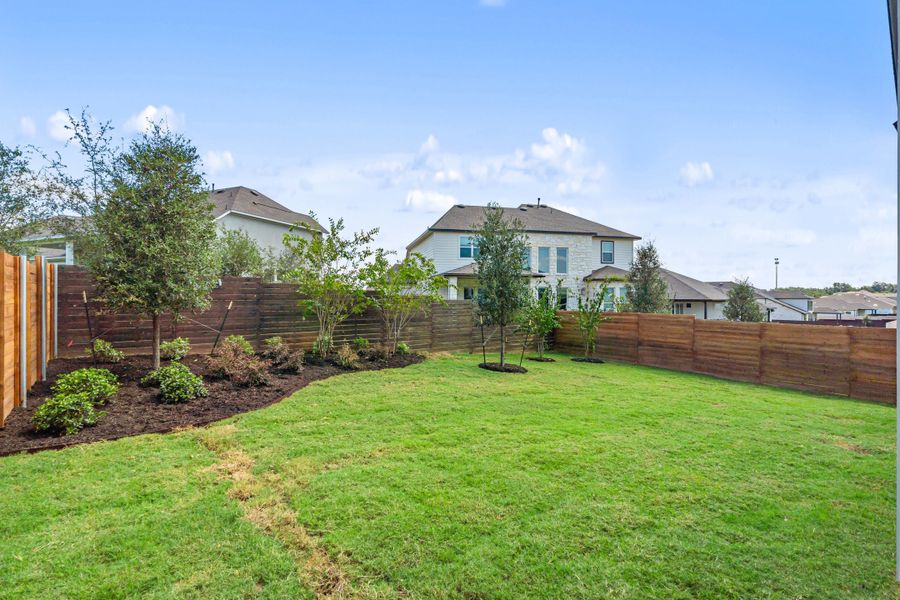 Representative exterior details of a home built from the Waterville by Ashton Woods in The Trails at Carmel, Pflugerville (Image 42).