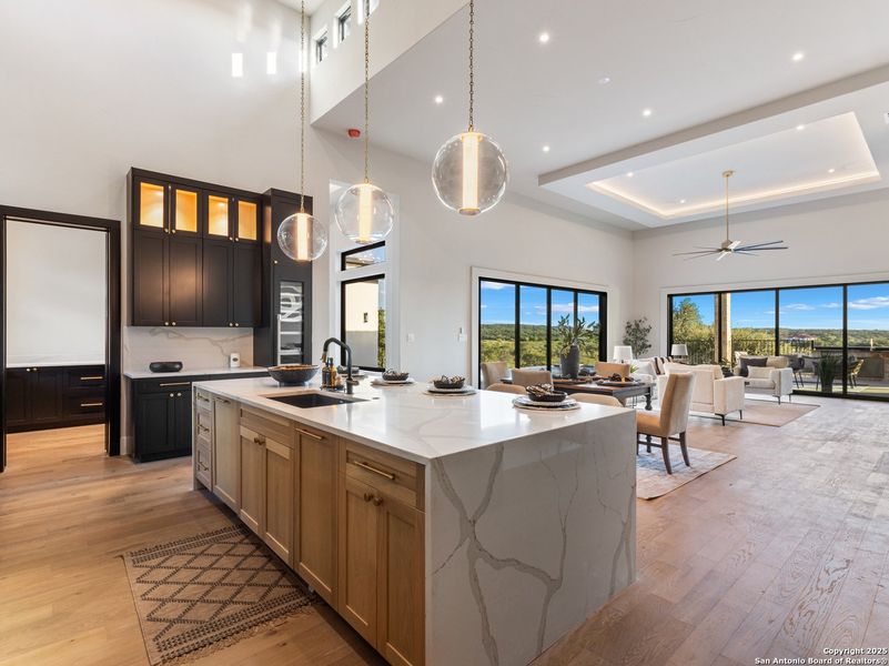 Furnished interior view inside a new home in , Canyon Lake (Image 7). Furnished interior view inside a new home in , Canyon Lake (Image 7).