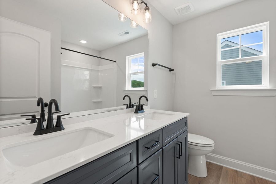 Furnished interior view inside a new home in Hopewell Garden, Winston-Salem (Image 8).