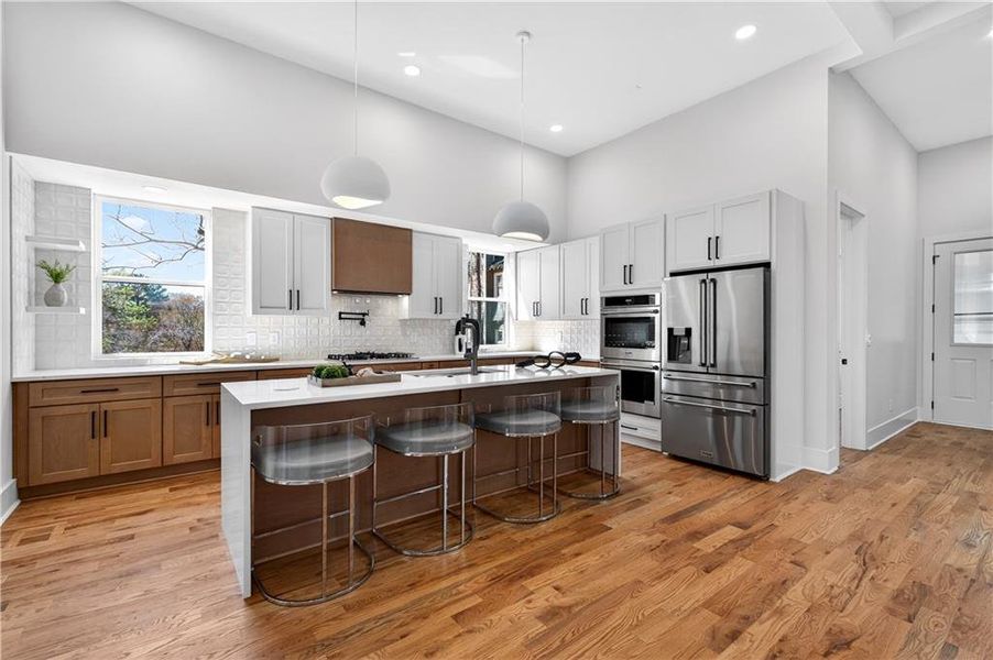 Furnished interior view inside a new home in , Atlanta (Image 11).