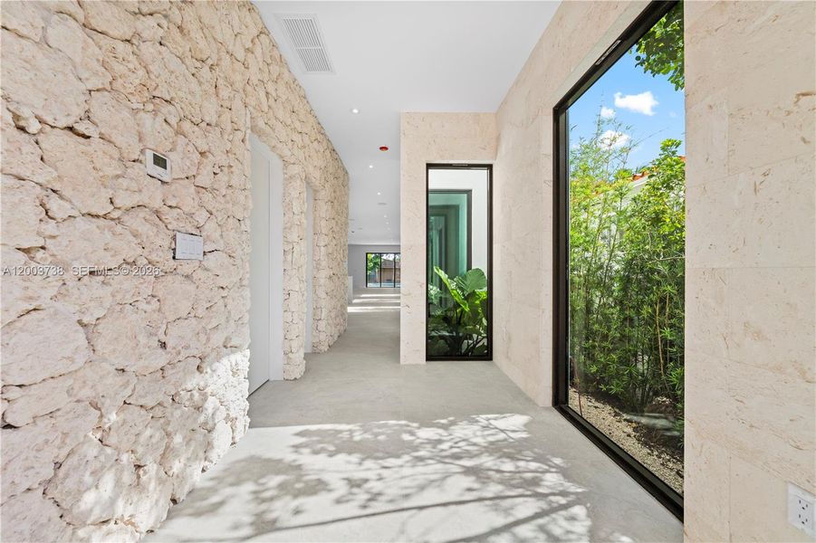 Exterior details and patio area of a home in , Miami (Image 3).