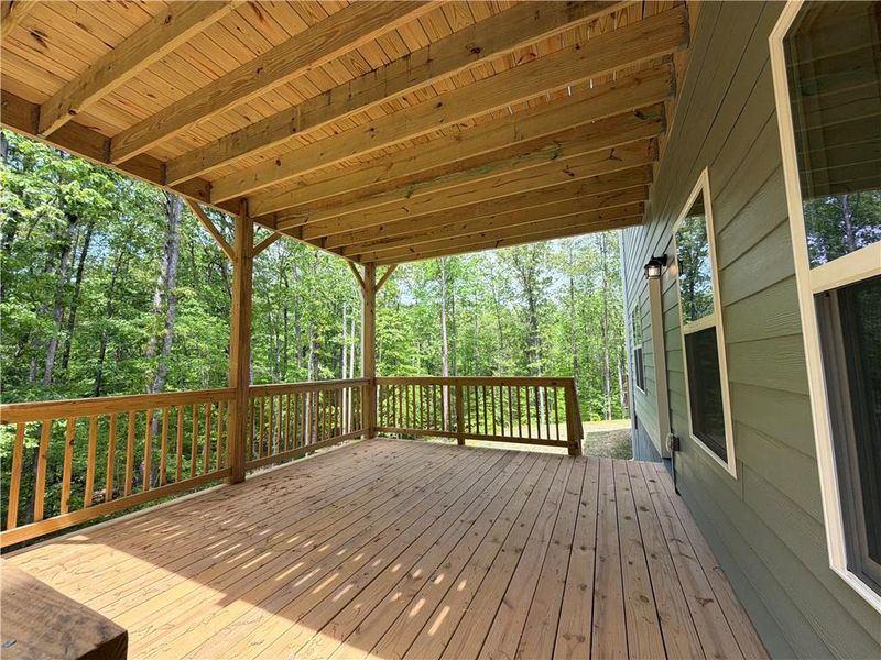 Exterior details and patio area of a home in Tuscany Hills, Douglasville (Image 4).