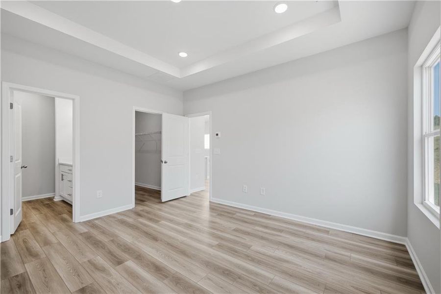 Spacious, unfurnished interior of a new home in The Bluffs, Canton (Image 18).