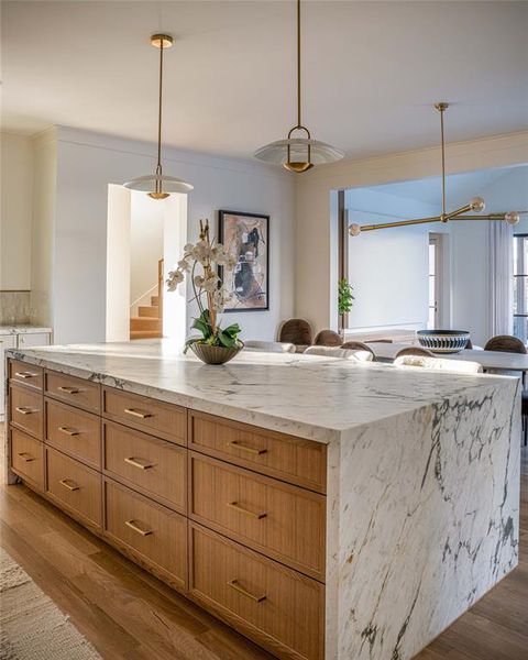 Furnished interior view inside a new home in , Dallas (Image 11).