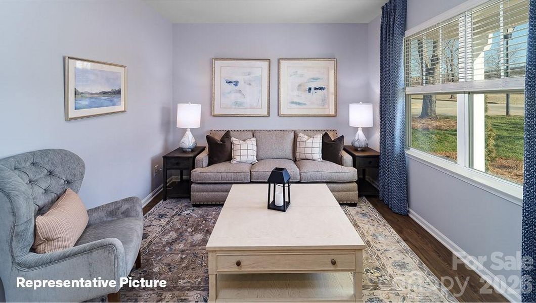 Furnished interior view inside a new home in Villages of Maiden, Maiden (Image 31).