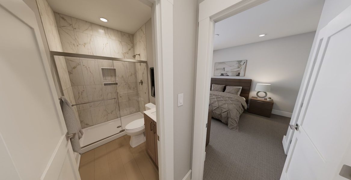 Representative furnished interior of a home built from the Hadley by Baker Residential in Atwater Station - Village Collection, Fuquay Varina (Image 11). Representative furnished interior of a home built from the Hadley by Baker Residential in Atwater Station - Village Collection, Fuquay Varina (Image 11).