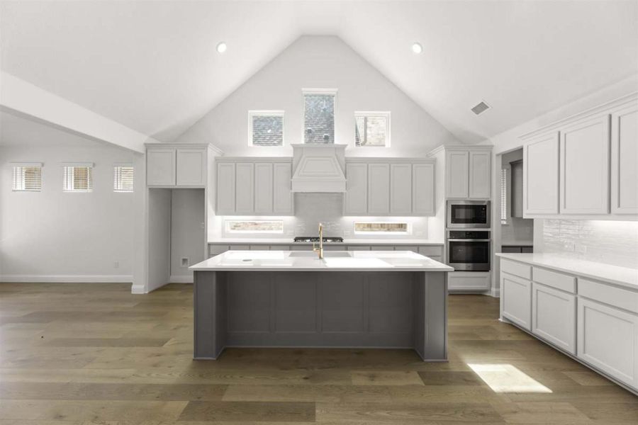 Furnished interior view inside a new home in Meadow Run, Melissa (Image 3).