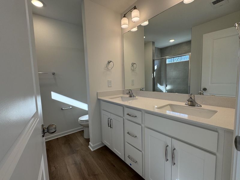 Furnished interior view inside a new home in East Main Townes, Spartanburg (Image 6).