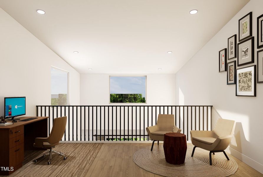 Unit 306 - Loft Space Rendering