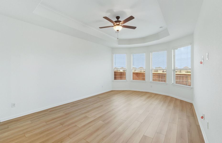 Spacious, unfurnished interior of a new home in Saddleback at Santa Rita Ranch, Liberty Hill (Image 55). Spacious, unfurnished interior of a new home in Saddleback at Santa Rita Ranch, Liberty Hill (Image 55).