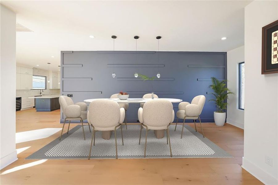 Furnished interior view inside a new home in , Auburn (Image 7). Furnished interior view inside a new home in , Auburn (Image 7).