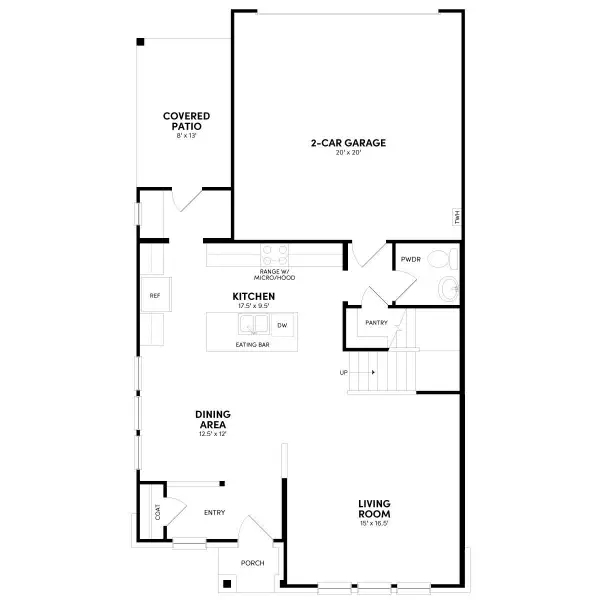 2D floor plan layout of this home in Elyson, Katy, TX (Image 2). 2D floor plan layout of this home in Elyson, Katy, TX (Image 2).