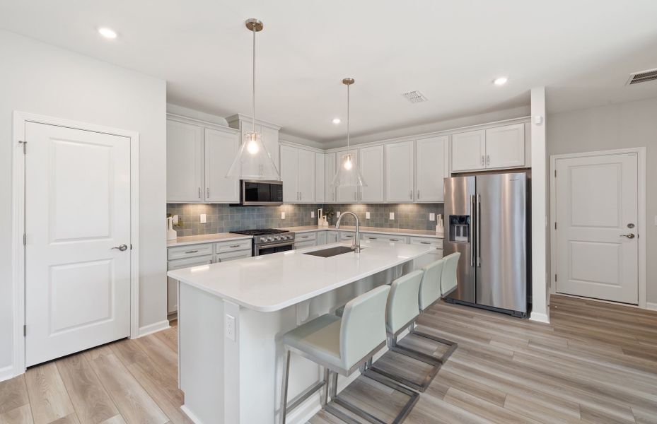 Representative furnished interior of a home built from the Sedona by Pulte Homes in Mailman Post, Knightdale (Image 13).