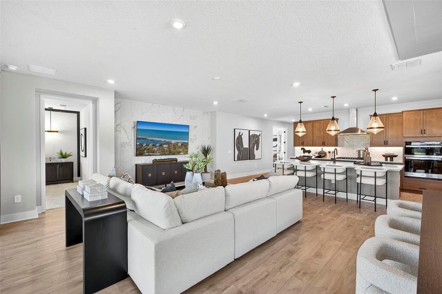 Furnished interior view inside a new home in Crosswind Ranch, Parrish (Image 24).