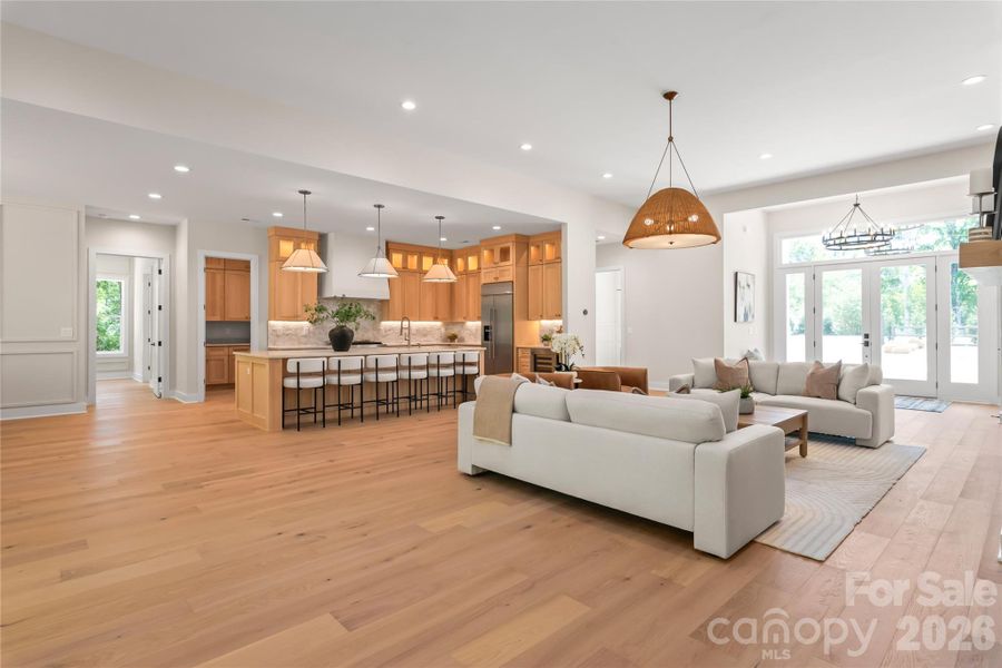 Furnished interior view inside a new home in , Waxhaw (Image 13).
