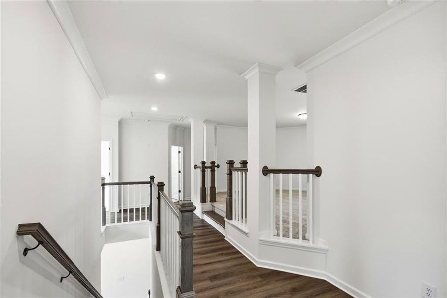 Furnished interior view inside a new home in , Cumming (Image 13). Furnished interior view inside a new home in , Cumming (Image 13).