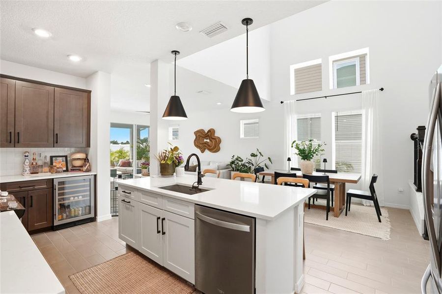 Furnished interior view inside a new home in , Wesley Chapel (Image 12). Furnished interior view inside a new home in , Wesley Chapel (Image 12).