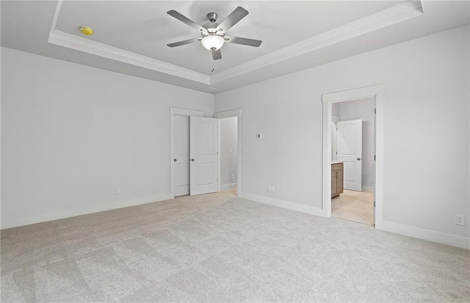 Spacious, unfurnished interior of a new home in Traditions of Braselton, Jefferson (Image 25).