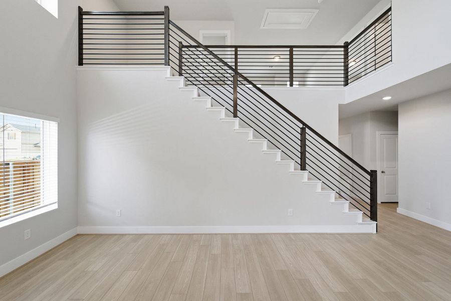 Spacious, unfurnished interior of a new home in Sunfield, Buda (Image 32). Spacious, unfurnished interior of a new home in Sunfield, Buda (Image 32).