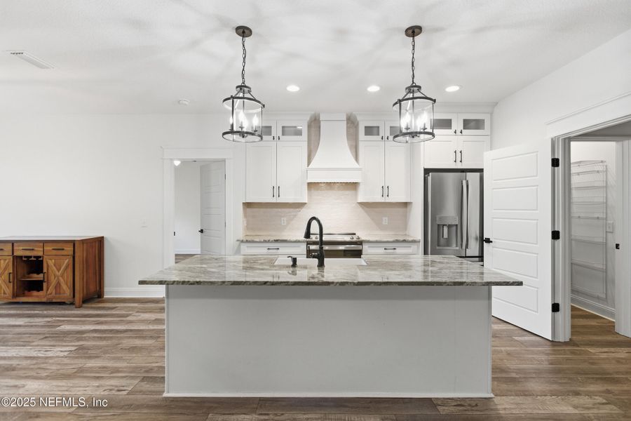 Furnished interior view inside a new home in , Florahome (Image 15).